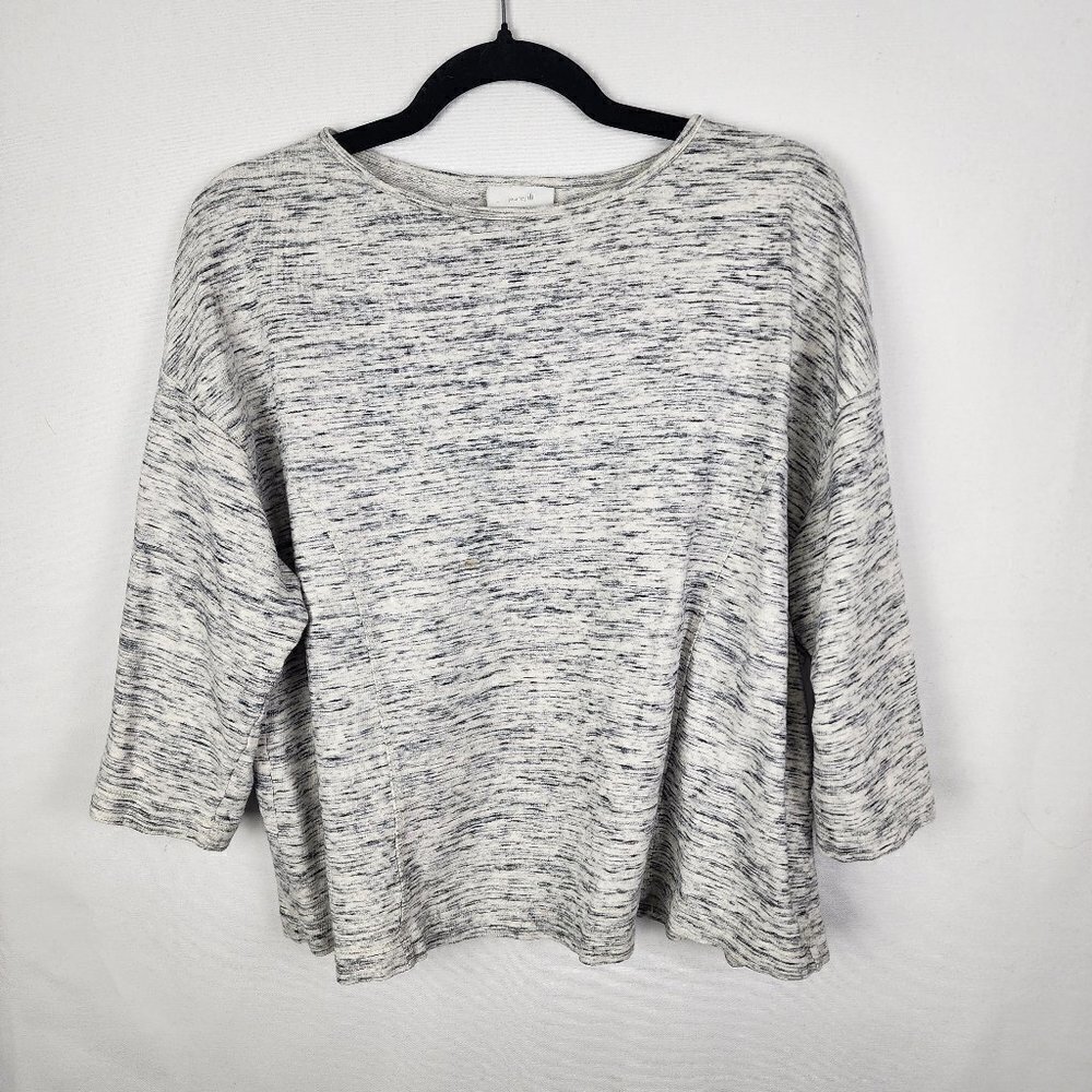 Pure J. Jill Heathered Relaxed Fit Pullover S